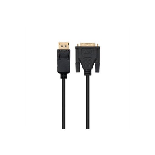 Câble vidéo Ewent EC1441, 1,8 m, DisplayPort vers DVI-D, noir