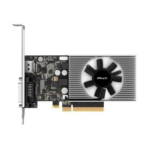 Carte graphique PNY GeForce GT 1030 - 2 Go DDR4 PCIe 3.0 x8 profil bas - DVI, HDMI