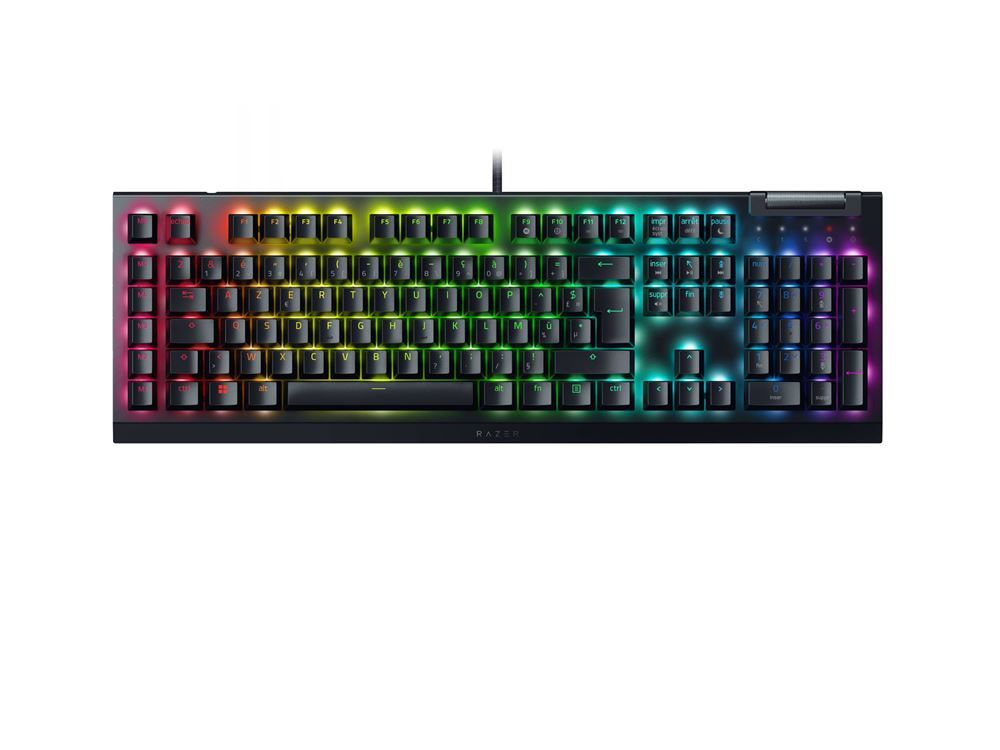 Razer BlackWidow V4 X (Interruptor Amarillo) - Diseño Francés