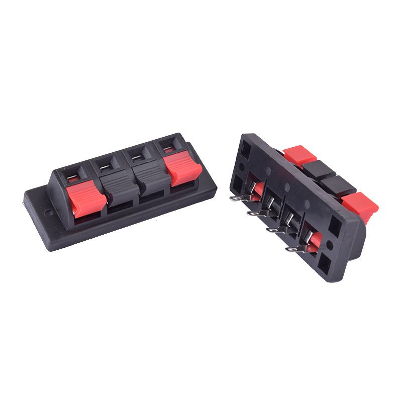 Greatmall Copper Cable Clip WP4-7 - Audio Power Panel Four-Position Sealed Terminals