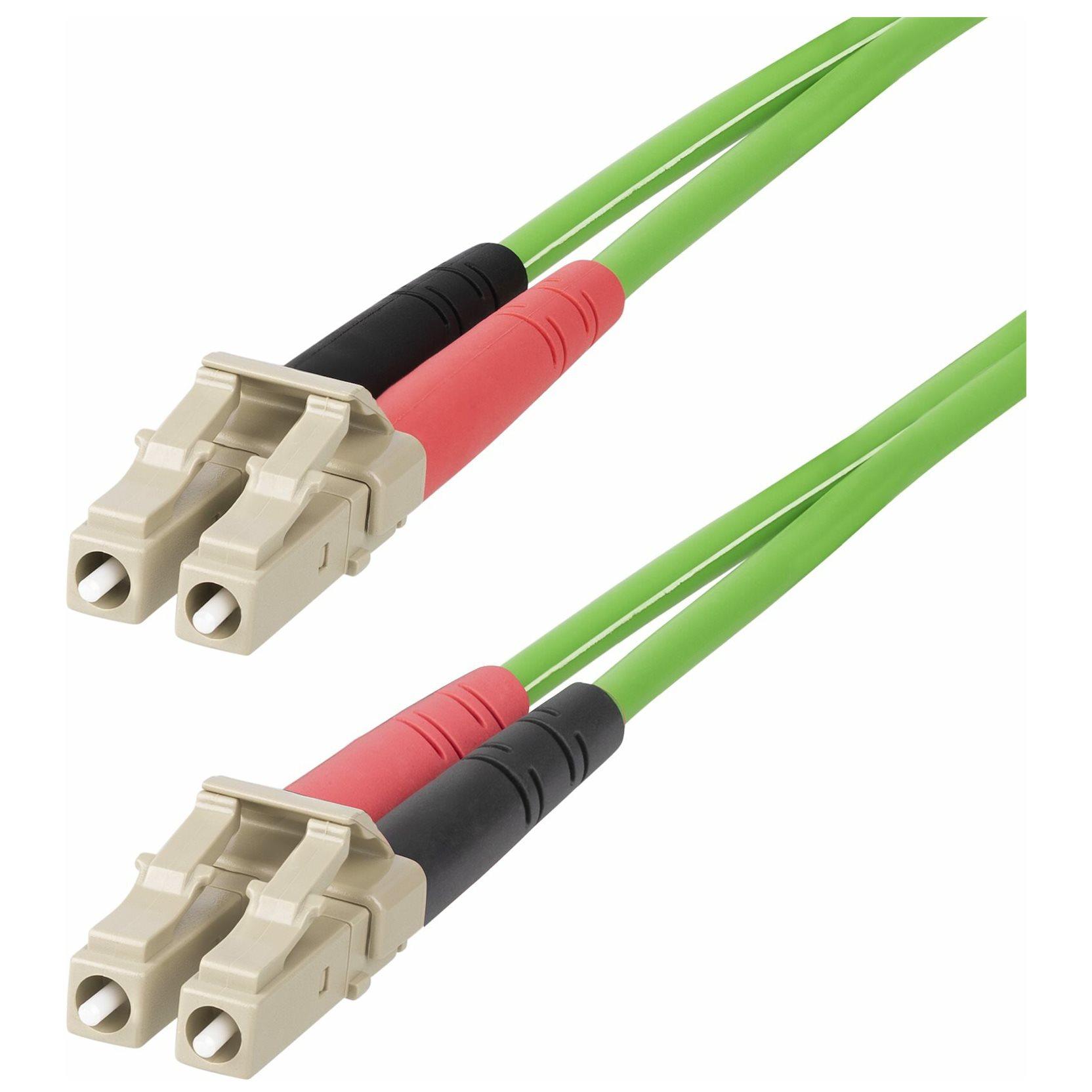 Câble optique StarTech multimode OM5 LC/LC de 15 m, LSZH