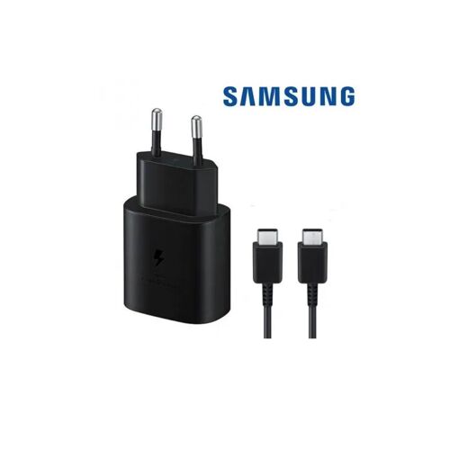 Chargeur rapide Samsung 25W avec câble USB-C vers Type-C