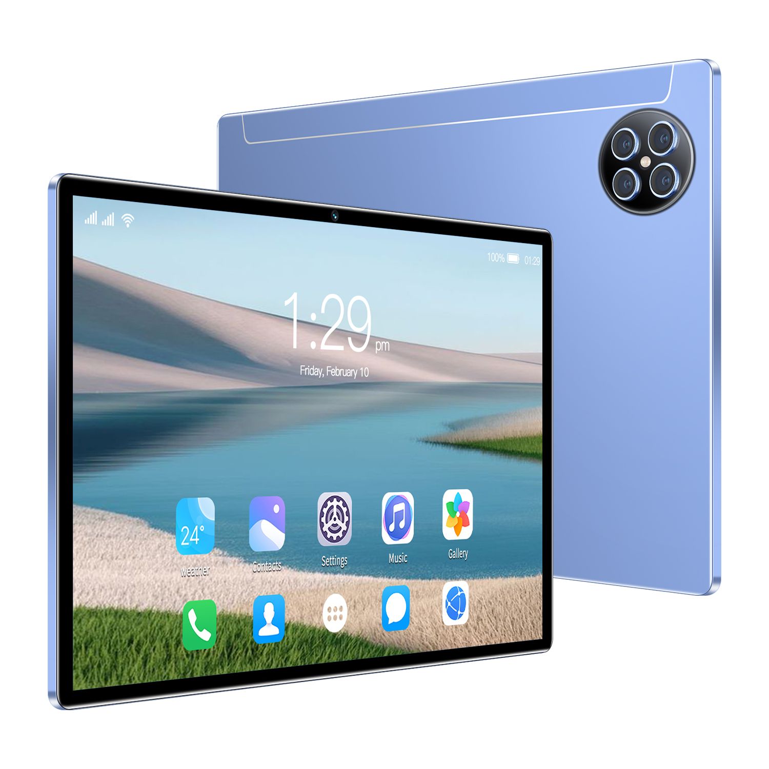 LOIDIS X90 Tablet (2023) 128GB, 10.1-inch Wi-Fi Purple