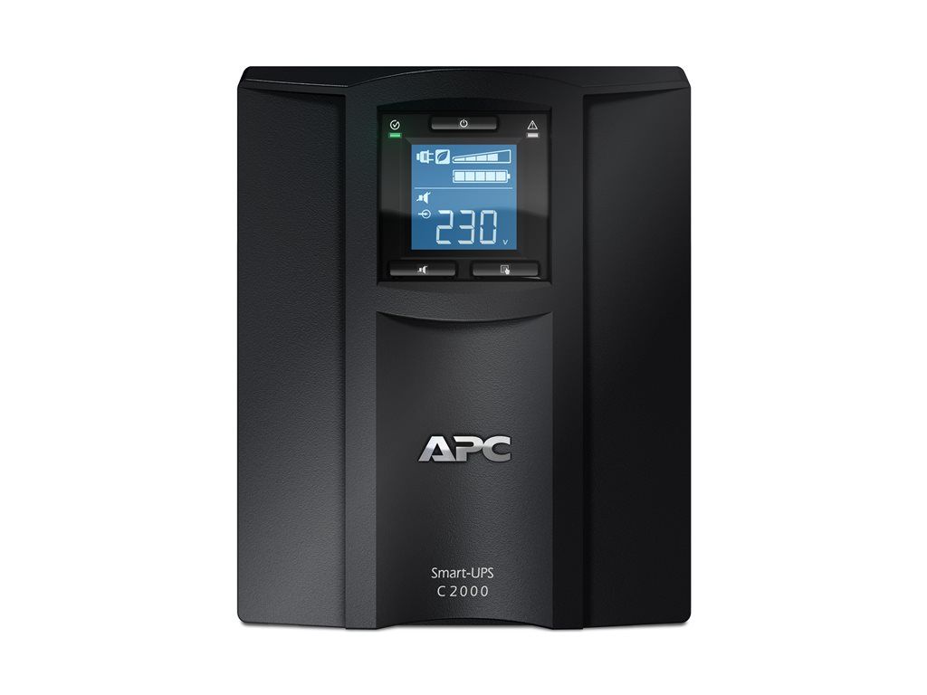 APC Smart-UPS C 2000VA LCD - Onduleur - CA 230 V - 1300 watt - 2000 VA - USB - connecteurs de sortie : 7 - noir