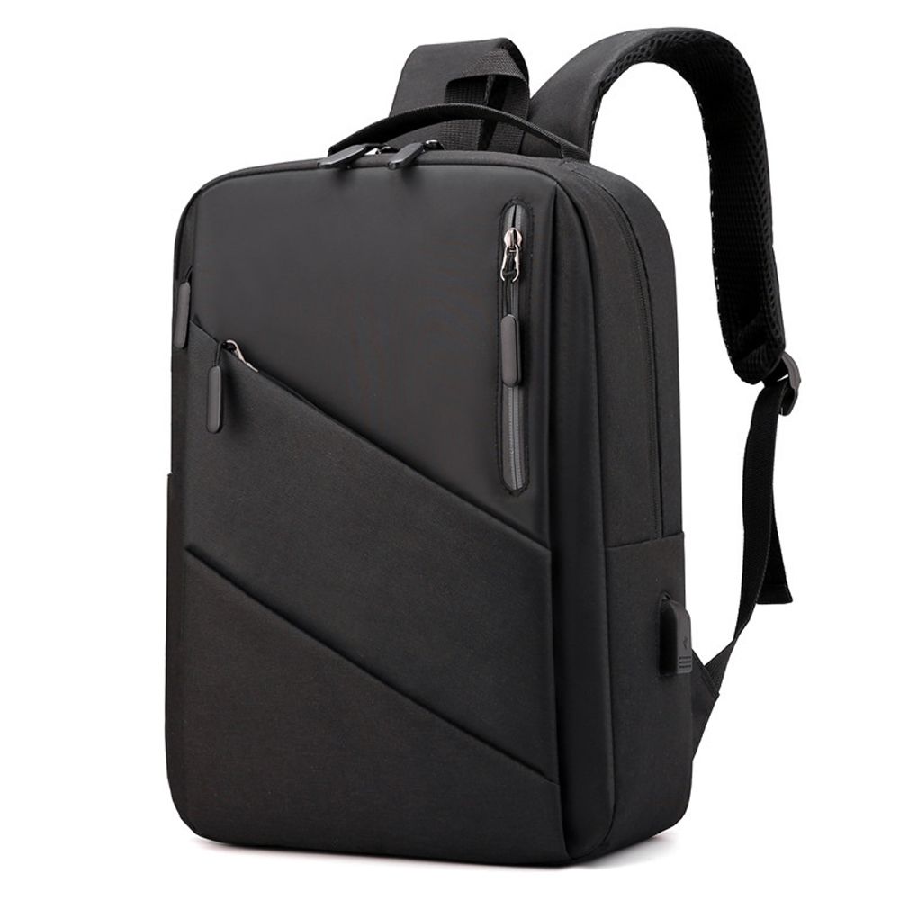 15.6-inch Laptop Backpack, Ultra-Slim and Durable Travel Laptop Bag with USB Charging Port