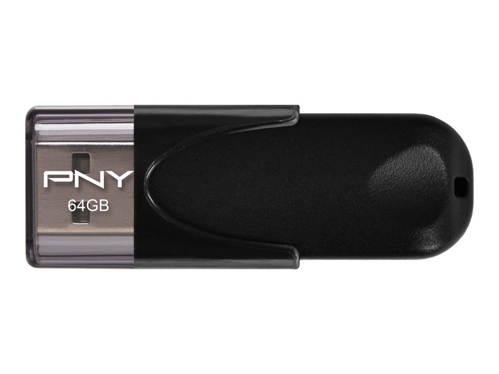 PNY Attaché 4 64GB USB 2.0 Flash Drive