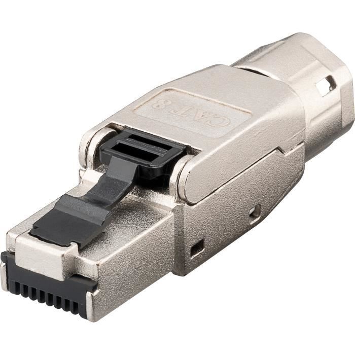 Connecteur masculin RJ45 Goobay Cat. 8.1 STP