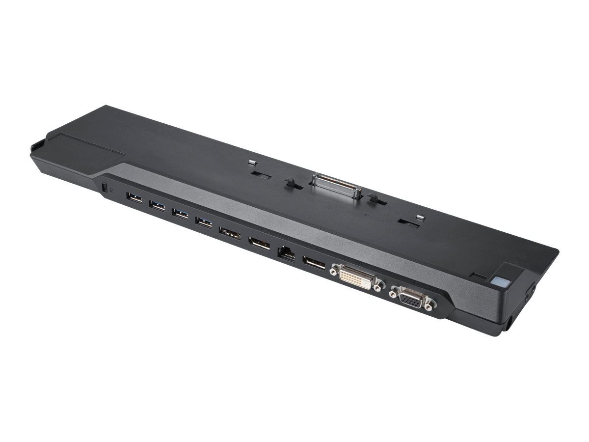 Replicador de puerto Fujitsu - VGA, DVI para CELSIUS Mobile H730, optimizado para Adobe; LIFEBOOK E544, E734, E744, E754, T725, U745