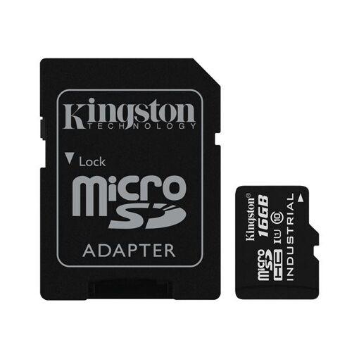 Kingston 16GB MicroSDHC Card (UHS Class 1/Class10 with Adapter)