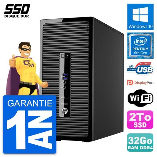 PC de escritorio HP ProDesk 400 G3 MT