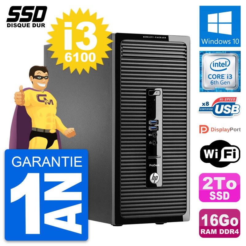 HP ProDesk 400 G3 MT Desktop PC
