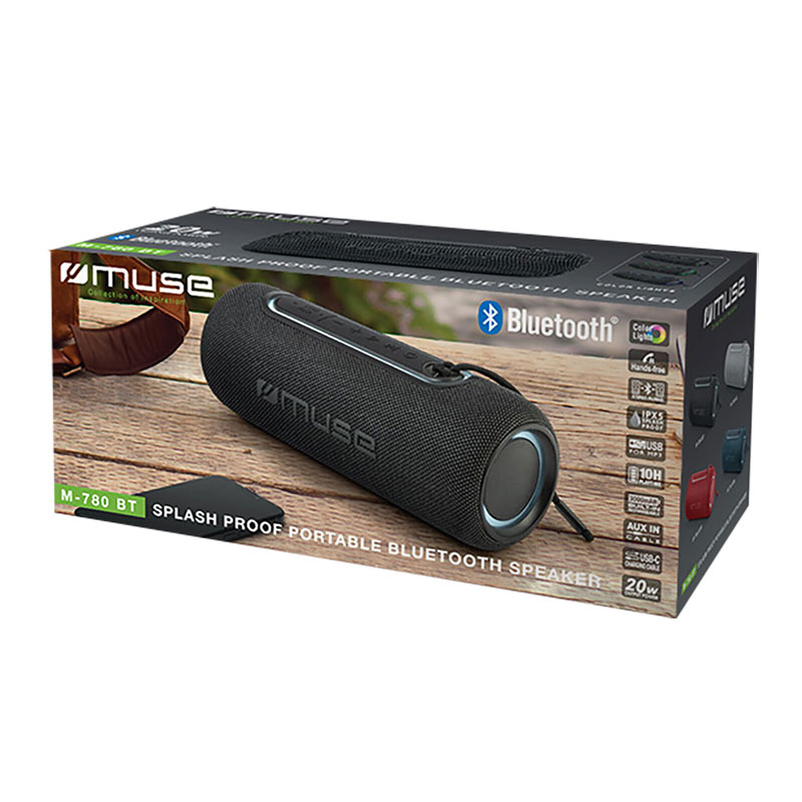 Altavoz inalámbrico Muse M-780 BT