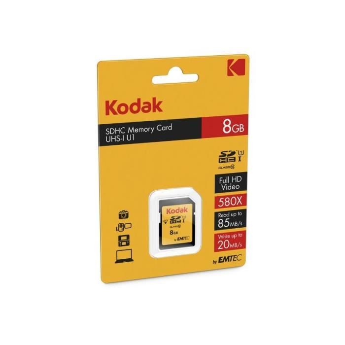 Kodak SDHC Memory Card 64GB with Adapter