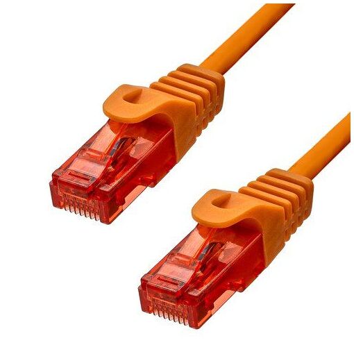 Cable de conexión ProXtend RJ-45 - 15 m, 6 mm UTP, naranja