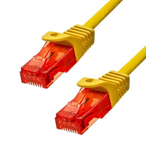 ProXtend CAT 6 RJ-45 Cord - 20m, 6mm UTP, Yellow