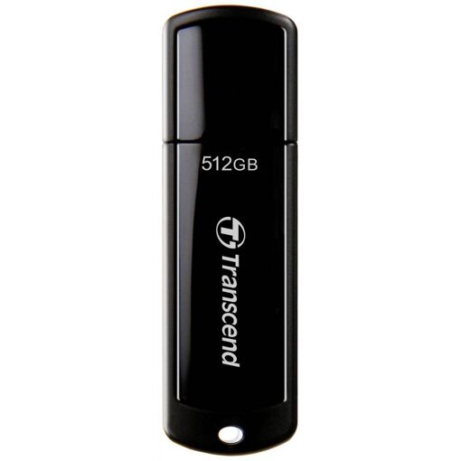 Transcend JetFlash 700 USB Flash Drive - 512GB - USB 3.1 Gen 1 - Black
