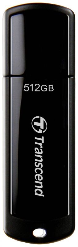 Transcend JetFlash 700 USB Flash Drive - 512GB - USB 3.1 Gen 1 - Black