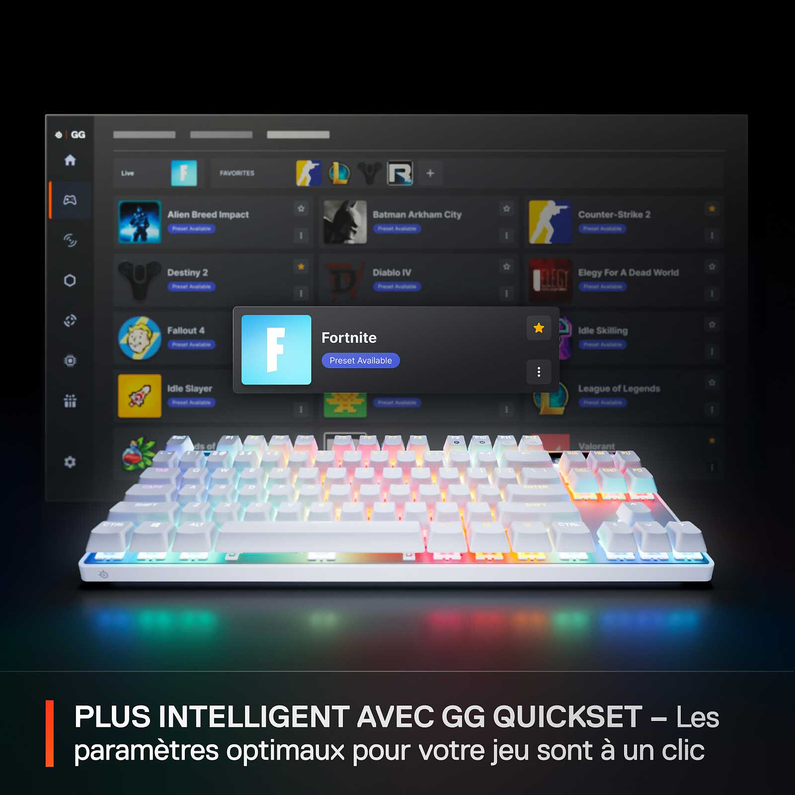 SteelSeries Apex Pro TKL Gen 3 (White)