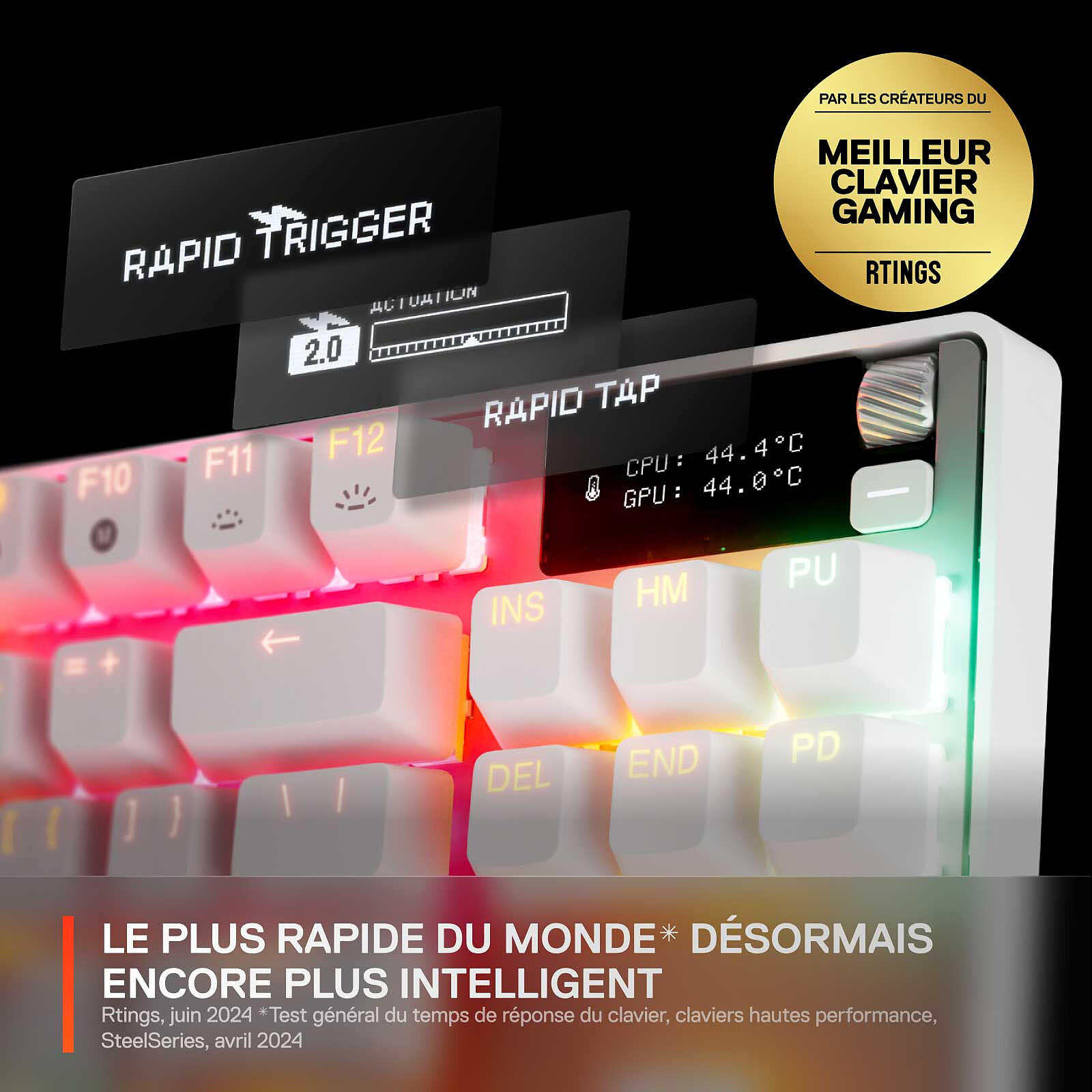 SteelSeries Apex Pro TKL Gen 3 (White)