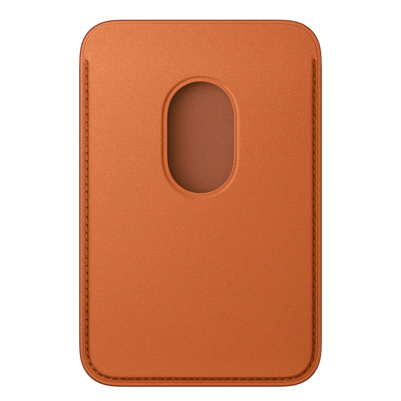 Billetera FineWoven Apple MagSafe Naranja Rojo para iPhone
