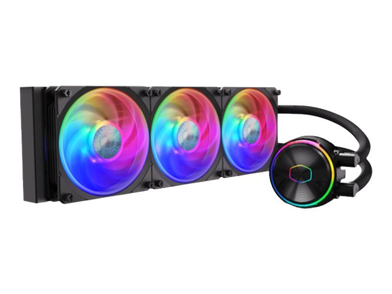 Cooler Master MasterLiquid PL360 FLUX Liquid CPU Cooler - 360mm Radiator