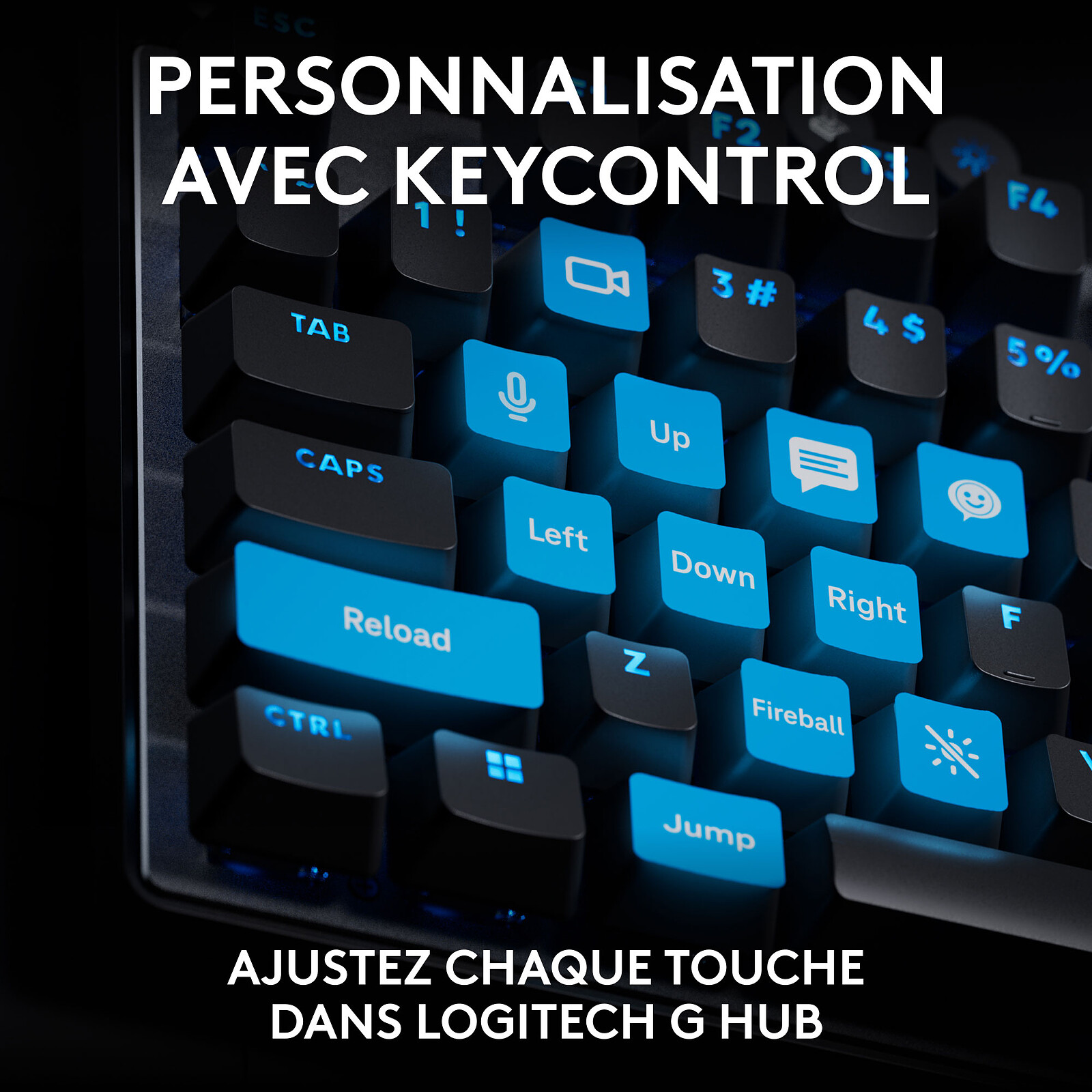 Logitech G Pro X TKL Rapid Linear (Black)