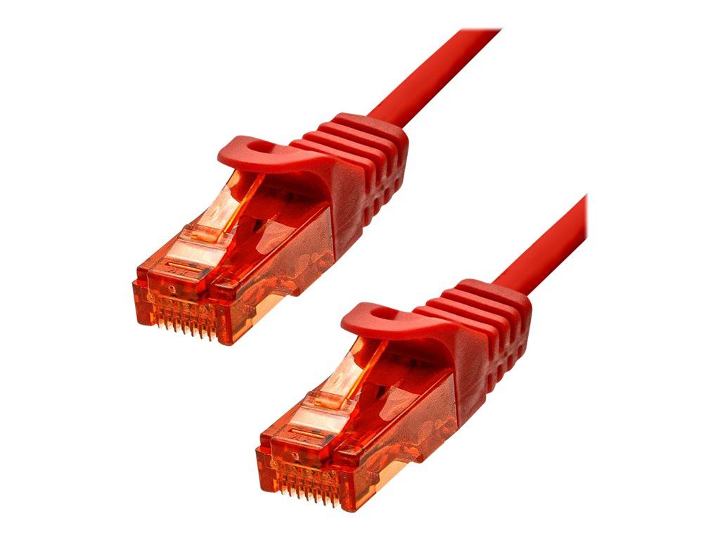 ProXtend RJ-45 Cable - 3m, CAT 6 UTP, Red