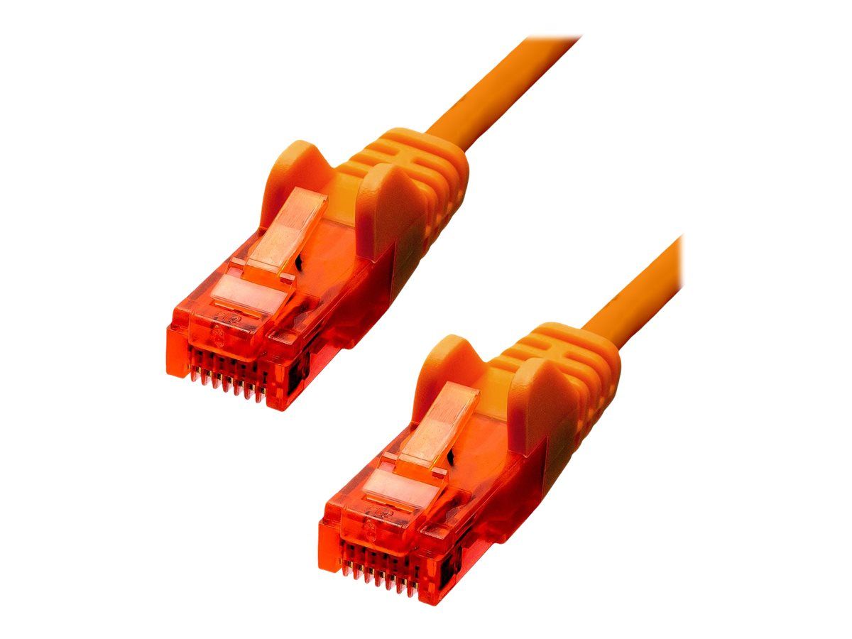 ProXtend Network Cable - 15m, CAT6 UTP, RJ-45 Male to RJ-45 Male, Orange