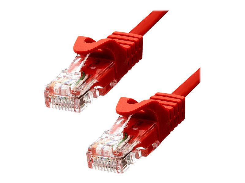 ProXtend Network Cable - 50cm RJ-45 to RJ-45 - CAT 5e UTP - Red