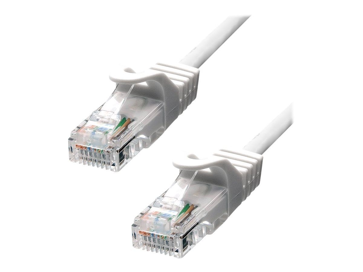 ProXtend Network Cable - 20m, 5.4mm UTP CAT 5e, White