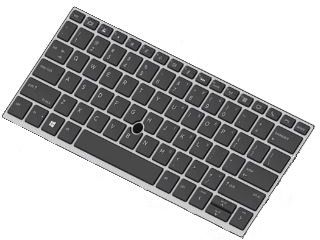 HP Additional Notebook Keyboard (French, 6-Year Warranty)