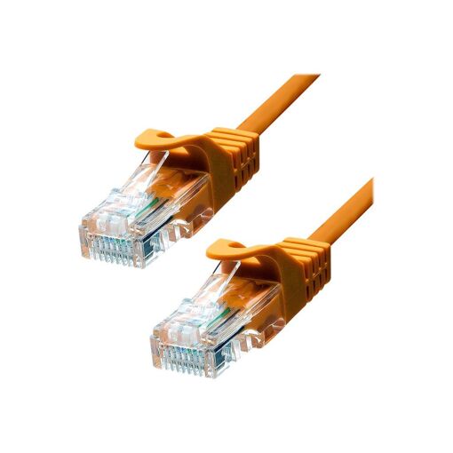 Cable ProXtend RJ-45 Cat 5e - 50 cm, Naranja