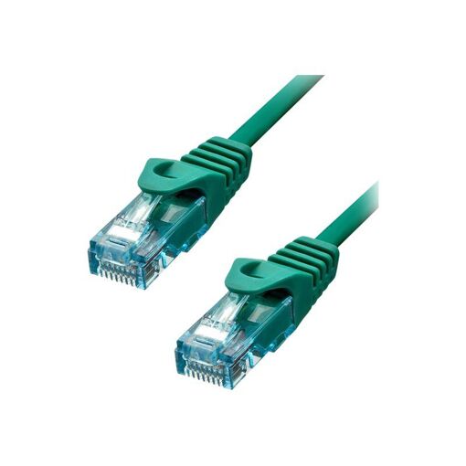 ProXtend RJ-45 (M) to RJ-45 (M) Cable - 7m, 6mm UTP, CAT 6a, IEEE 802.3at, Halogen-Free, Molded, Crochet-Less, Locking - Green