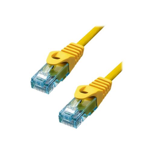 Cable de conexión ProXtend RJ-45 (M) a RJ-45 (M) - 15 m - 6 mm UTP - CAT 6a - IEEE 802.3at - Libre de halógeno, moldeado, bloqueado