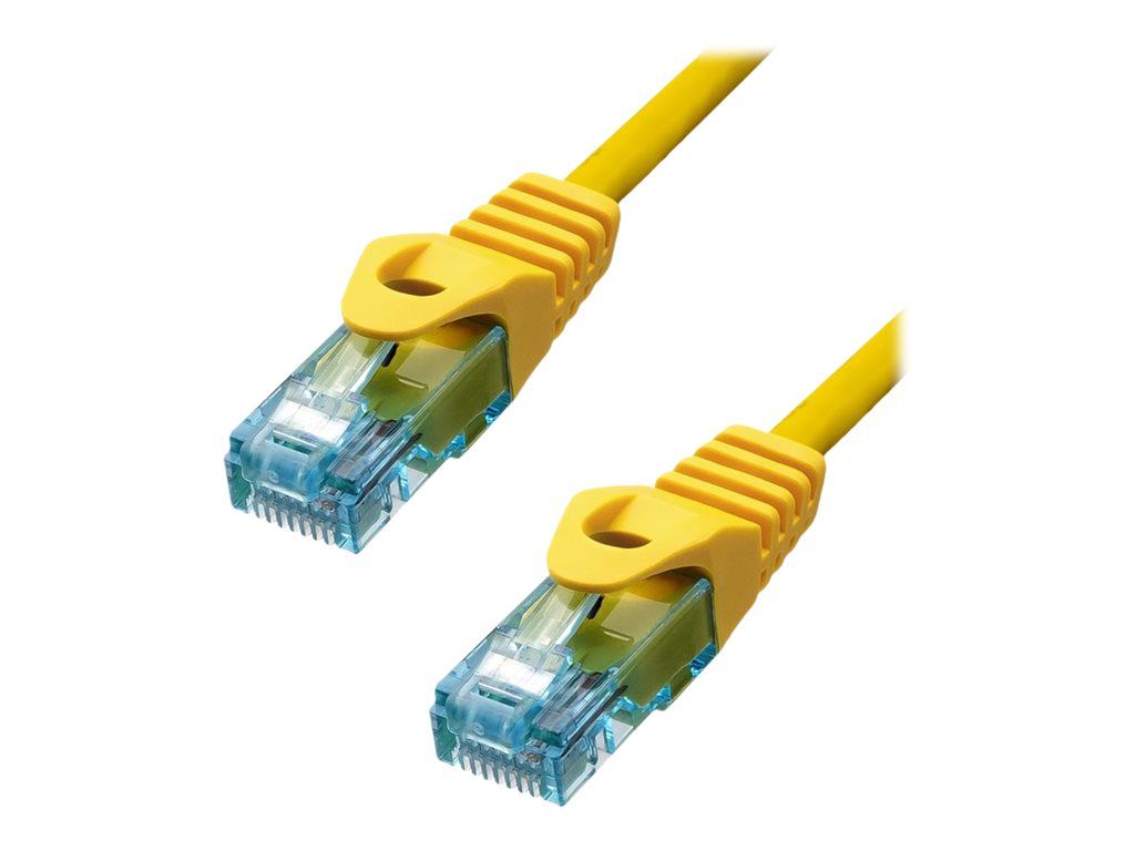 ProXtend RJ-45 (M) to RJ-45 (M) Cable - 15m - 6mm UTP - CAT 6a - IEEE 802.3at - Halogen-Free, Molded, Locking