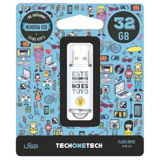 Tech One Tech Noestuyo 32GB USB 2.0 Flash Drive