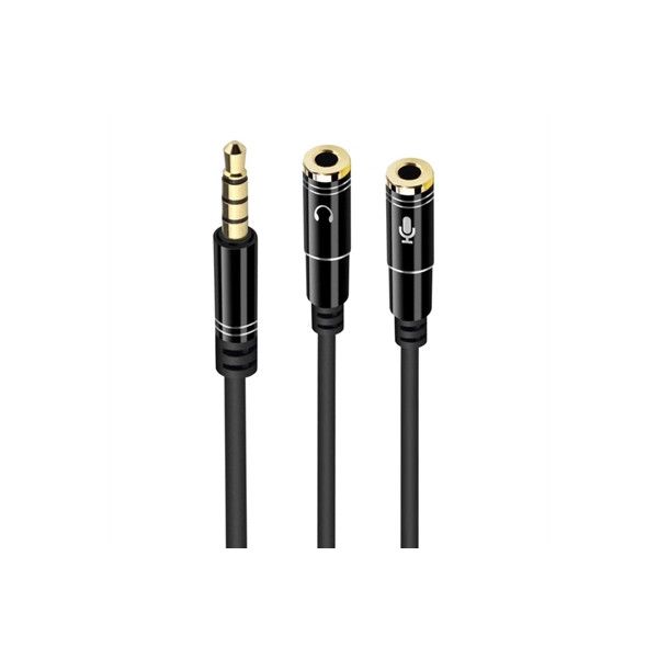 Ewent EC1641 3.5mm Audio Cable 0.3m Black