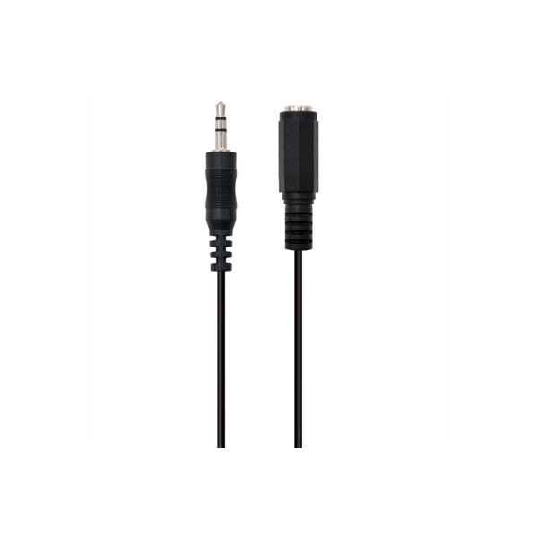 Câble audio Ewent 3,5 mm - 3 m, Noir