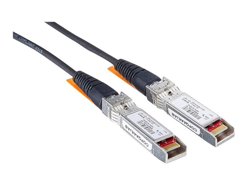Cisco SFP+ Copper Twinax Cable (Direct Attach SFP+ to SFP+ Twinax for 250 Series)