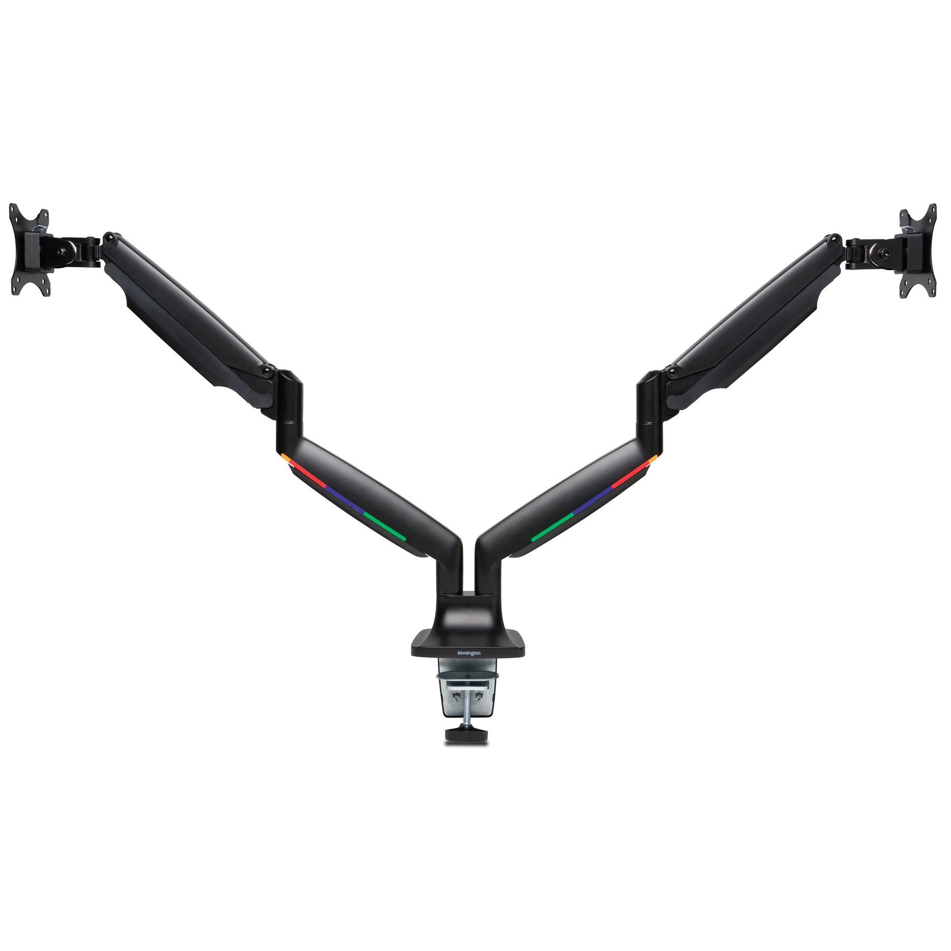 Kensington Double Monitor Arm with Adjustable Height SmartFit One-Touch