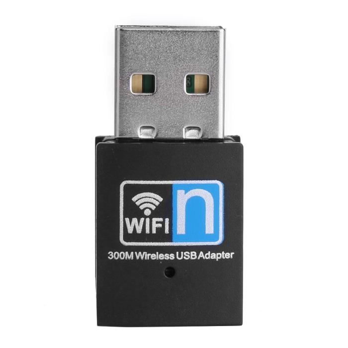 VINGVO USB Wireless Adapter, RTL8192 300M Mini USB 2.0 WiFi Dongle with WPS Button