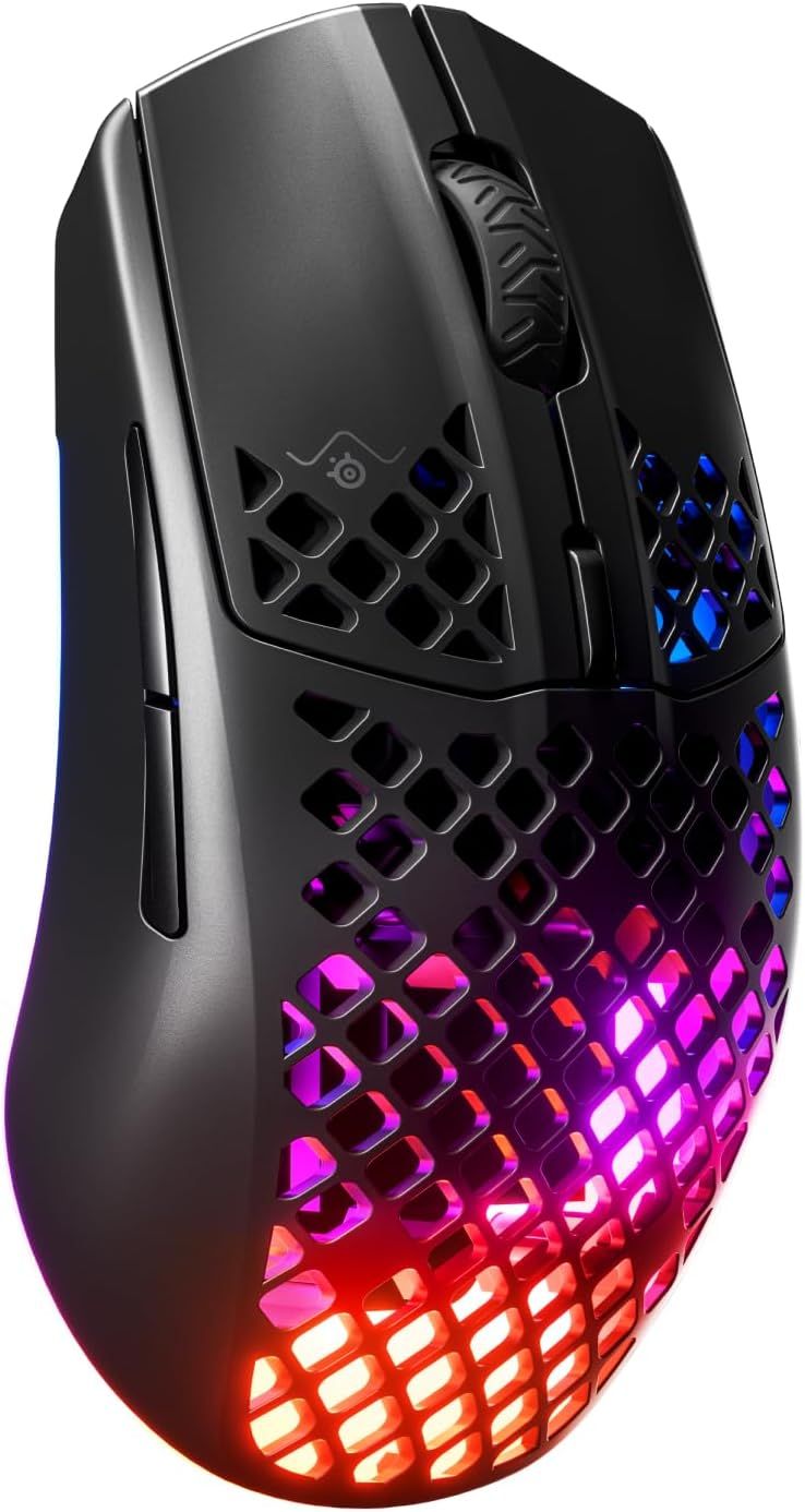 SteelSeries Aerox 3 2022 Edition - Wireless Gaming Mouse for Right-Handed Users