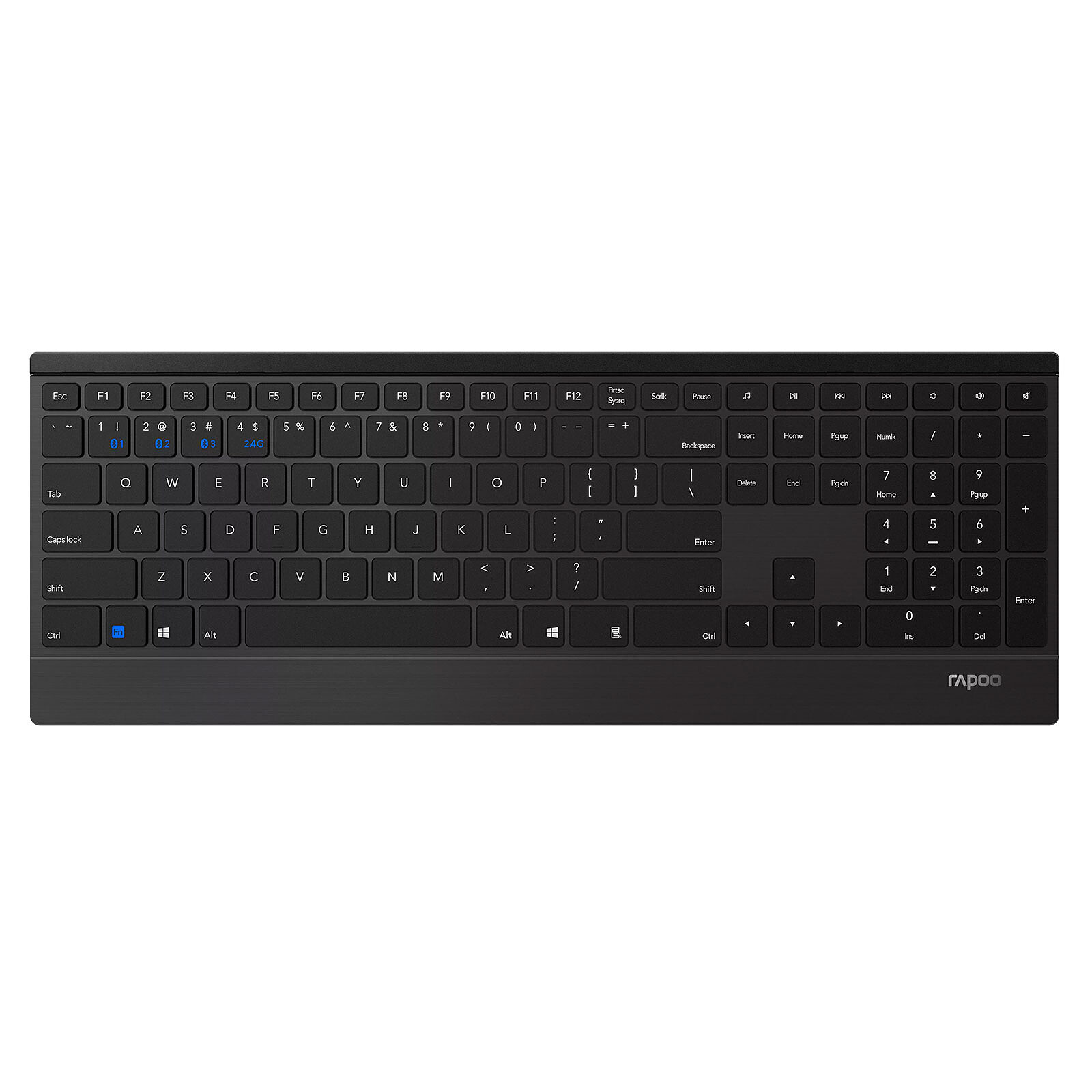 Teclado inalámbrico Rapoo E9500M (Negro)