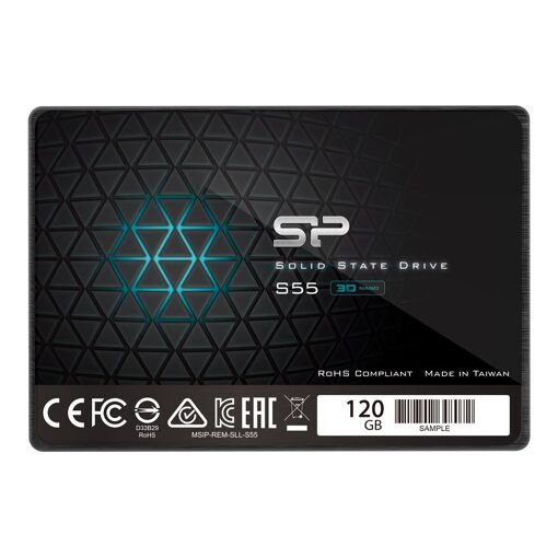 Silicon Power Slim S55 - 120GB SSD - 2.5" Internal - SATA 6Gb/s