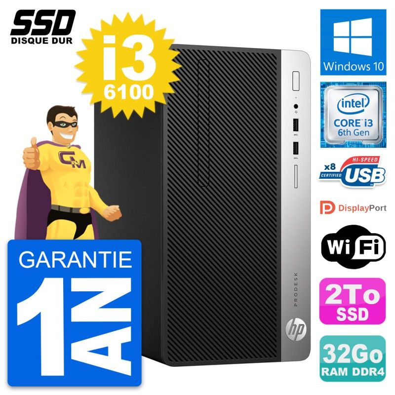 HP ProDesk 400 G4 MT Desktop PC