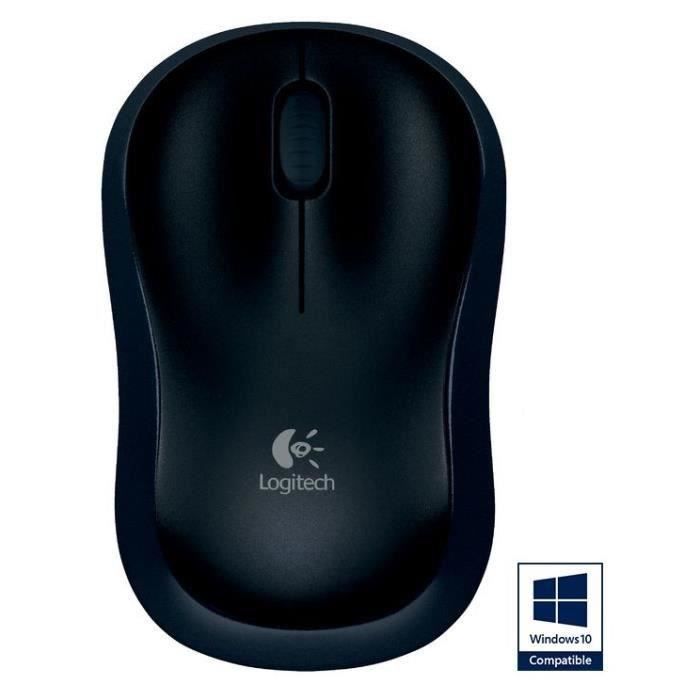 Logitech Wireless Optical Mouse M175 - Black