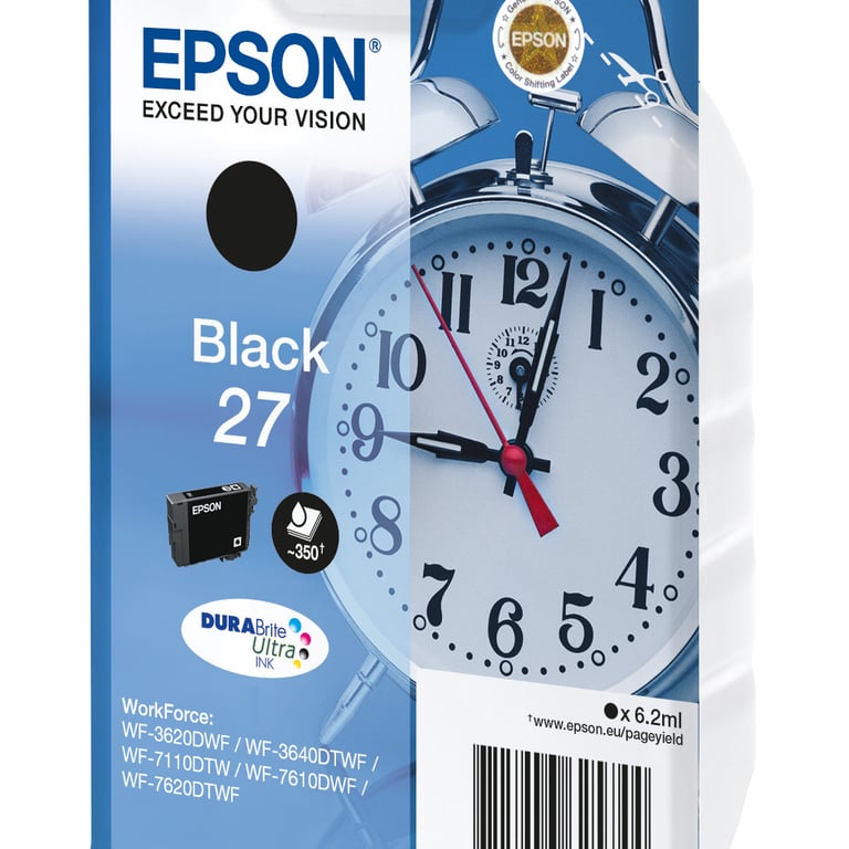 Carta de tinta Epson DURABrite Ultra - Reloj alarma 27 - Nueva