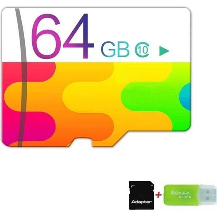 GAAK 64GB MicroSD Card (Class 10)