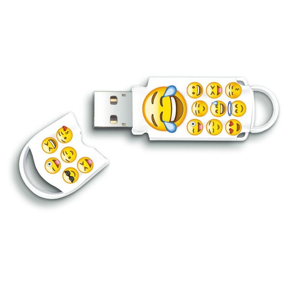 Integral Xpression Emoji USB Flash Drive - 32GB - USB 2.0
