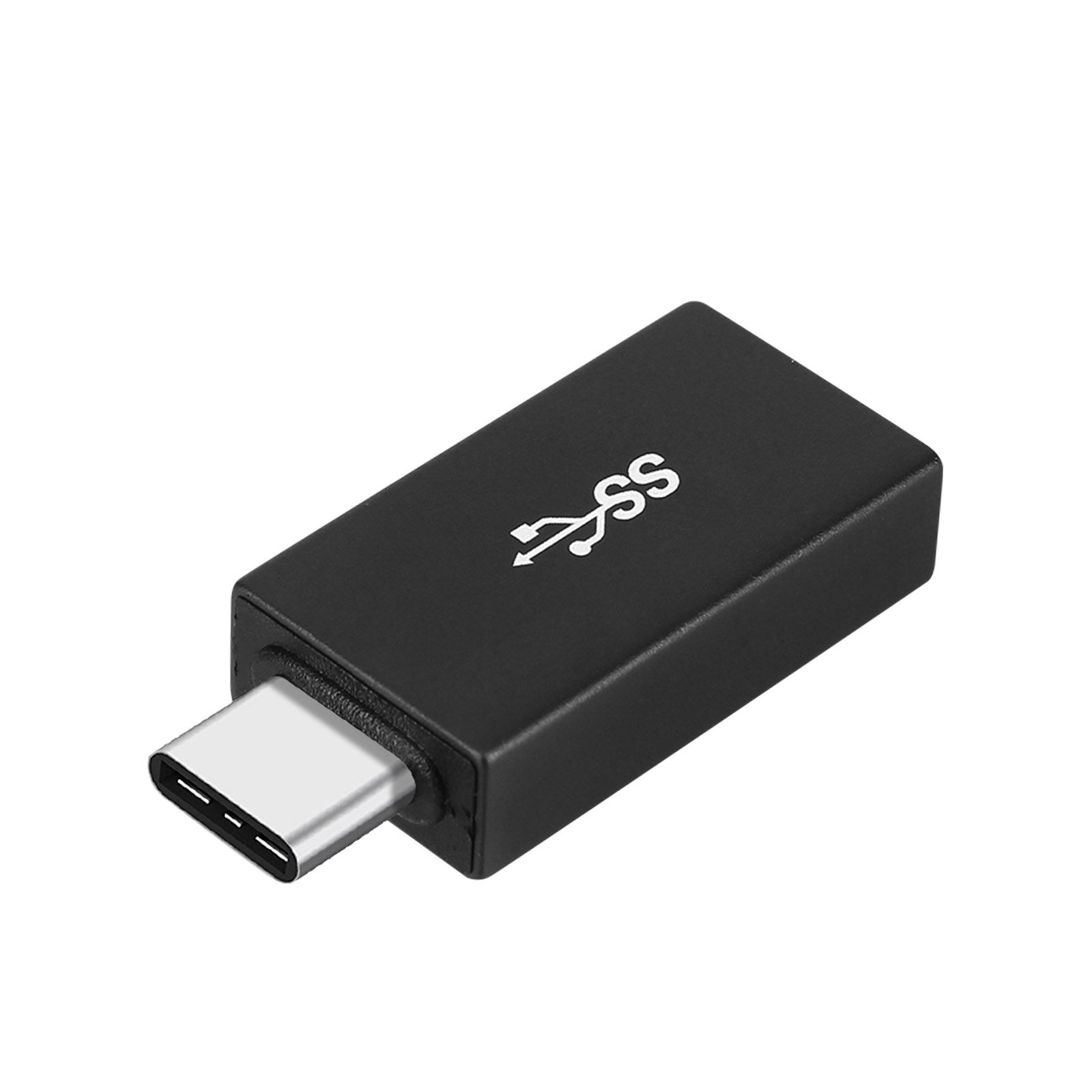 Avizar USB-A to USB-C Adapter (Black)